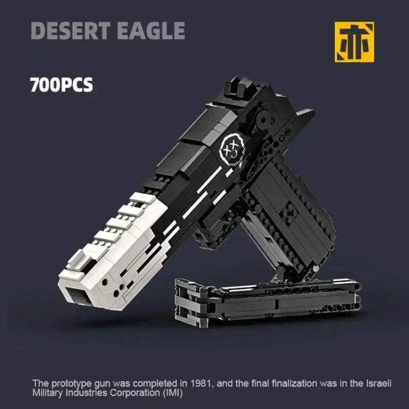 Lego Compatible Desert Eagle Building Blocks Set Eight Types - ToylandEU