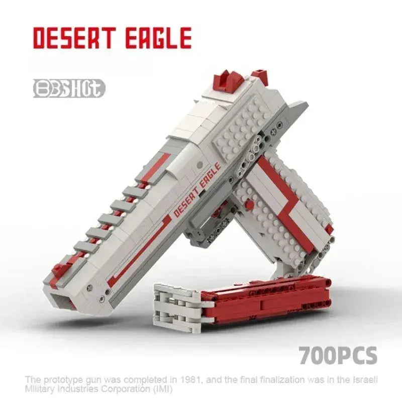 Lego Compatible Desert Eagle Building Blocks Set Eight Types - ToylandEU
