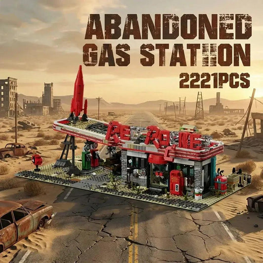  Lego Compatible Doomsday Gas Station Architecture Kit -  ToylandEU™