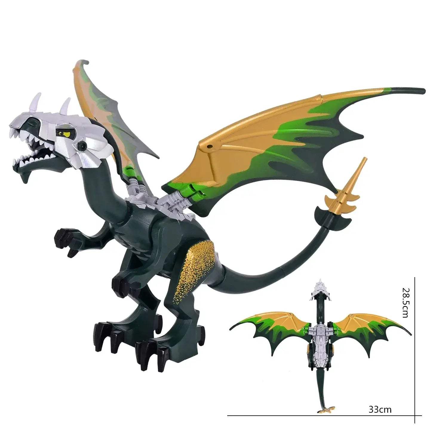 Lego Compatible Dragon Knight Figures For Creative Medieval Play - ToylandEU