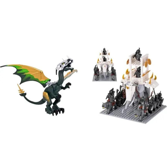  Lego Compatible Dragon Knight Figures For Creative Play -  ToylandEU™