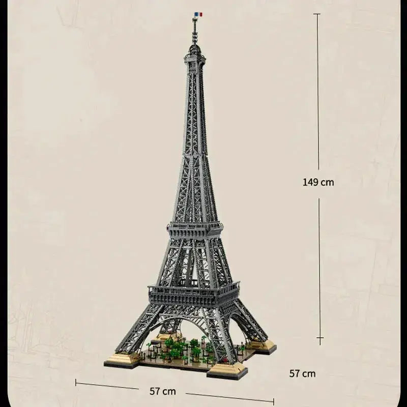 Lego Compatible Eiffel Tower Building Blocks 10001 Pieces - ToylandEU