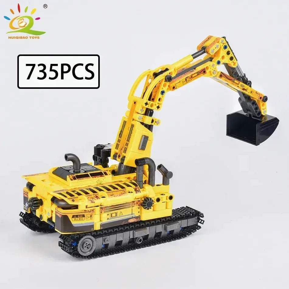 Lego Compatible Engineering Truck Building Block Set For Kids - ToylandEU