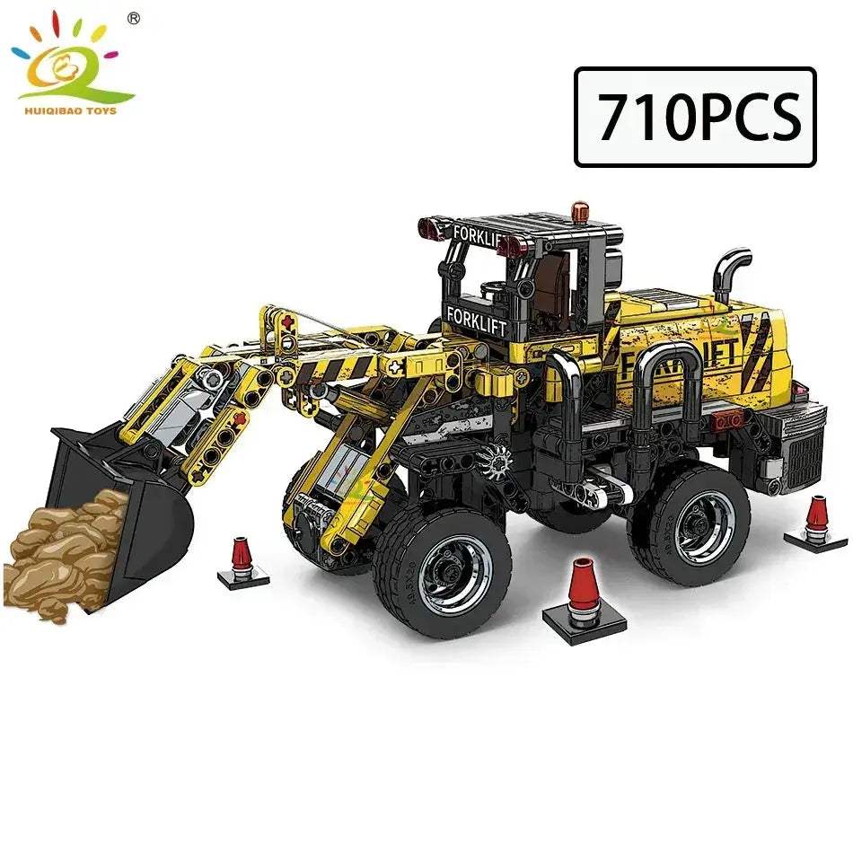 Lego Compatible Engineering Truck Building Block Set For Kids - ToylandEU