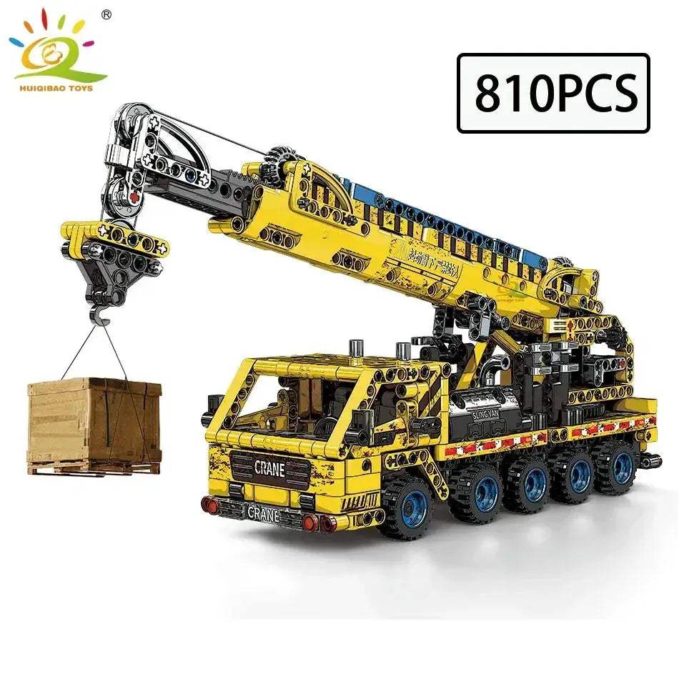 Lego Compatible Engineering Truck Building Block Set For Kids - ToylandEU