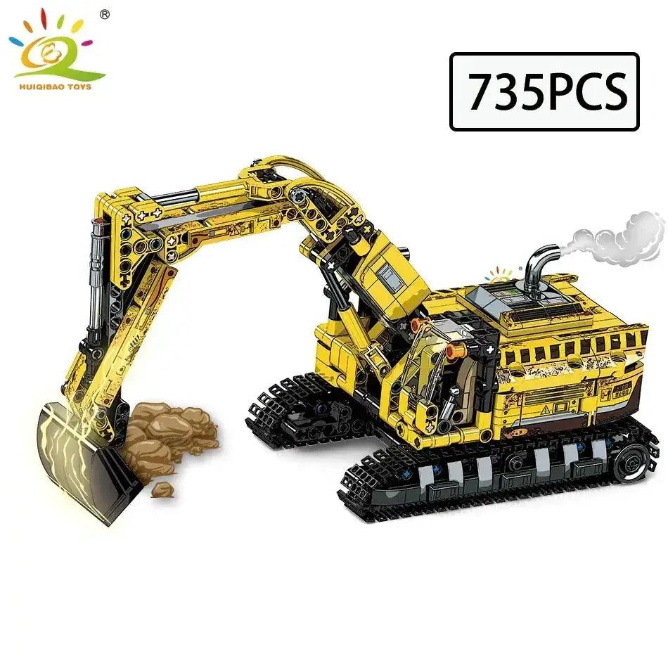  Lego Compatible Engineering Truck Building Blocks Safe -  ToylandEU™