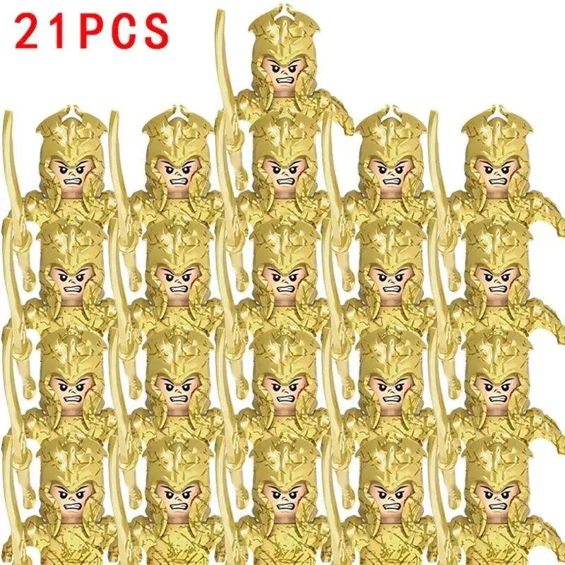  Lego Compatible Fantasy Army Building Blocks Set Disney -  ToylandEU™