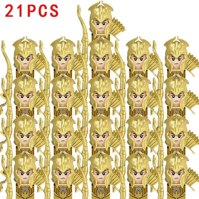  Lego Compatible Fantasy Army Building Blocks Set Disney -  ToylandEU™