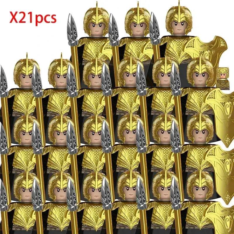  Lego Compatible Fantasy Army Building Blocks Set Disney -  ToylandEU™