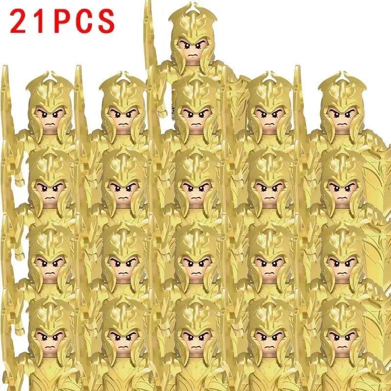  Lego Compatible Fantasy Army Building Blocks Set Disney -  ToylandEU™