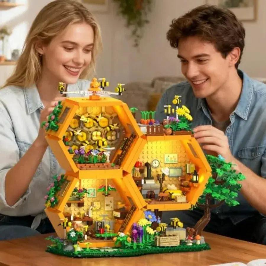  Lego Compatible Farm Bee House Kit With Lights -  ToylandEU™