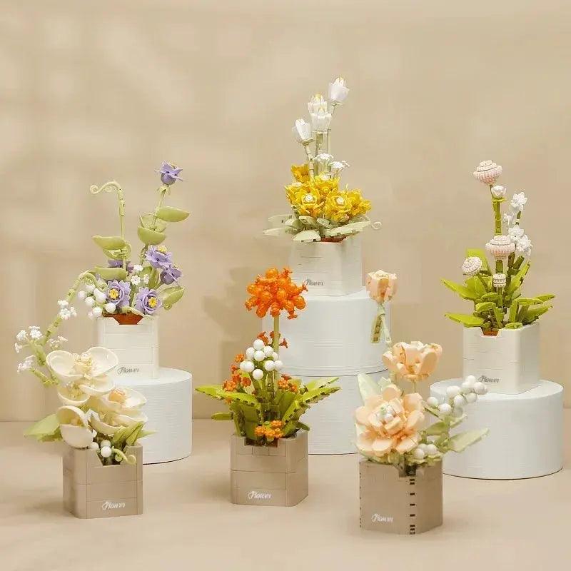 Lego Compatible Floral Building Blocks for Bonsai CE -  ToylandEU™