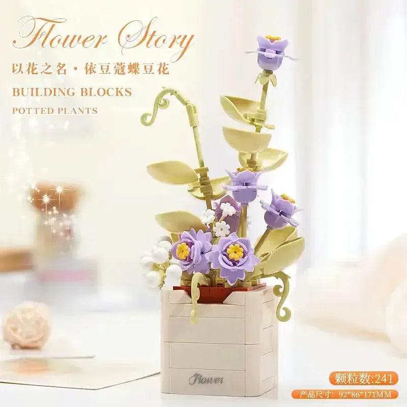  Lego Compatible Floral Building Blocks for Bonsai CE -  ToylandEU™