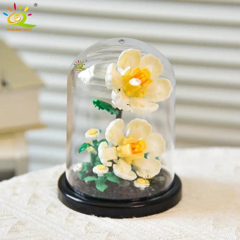  Lego Compatible Flower Bouquet Block Set Desk Display -  ToylandEU™