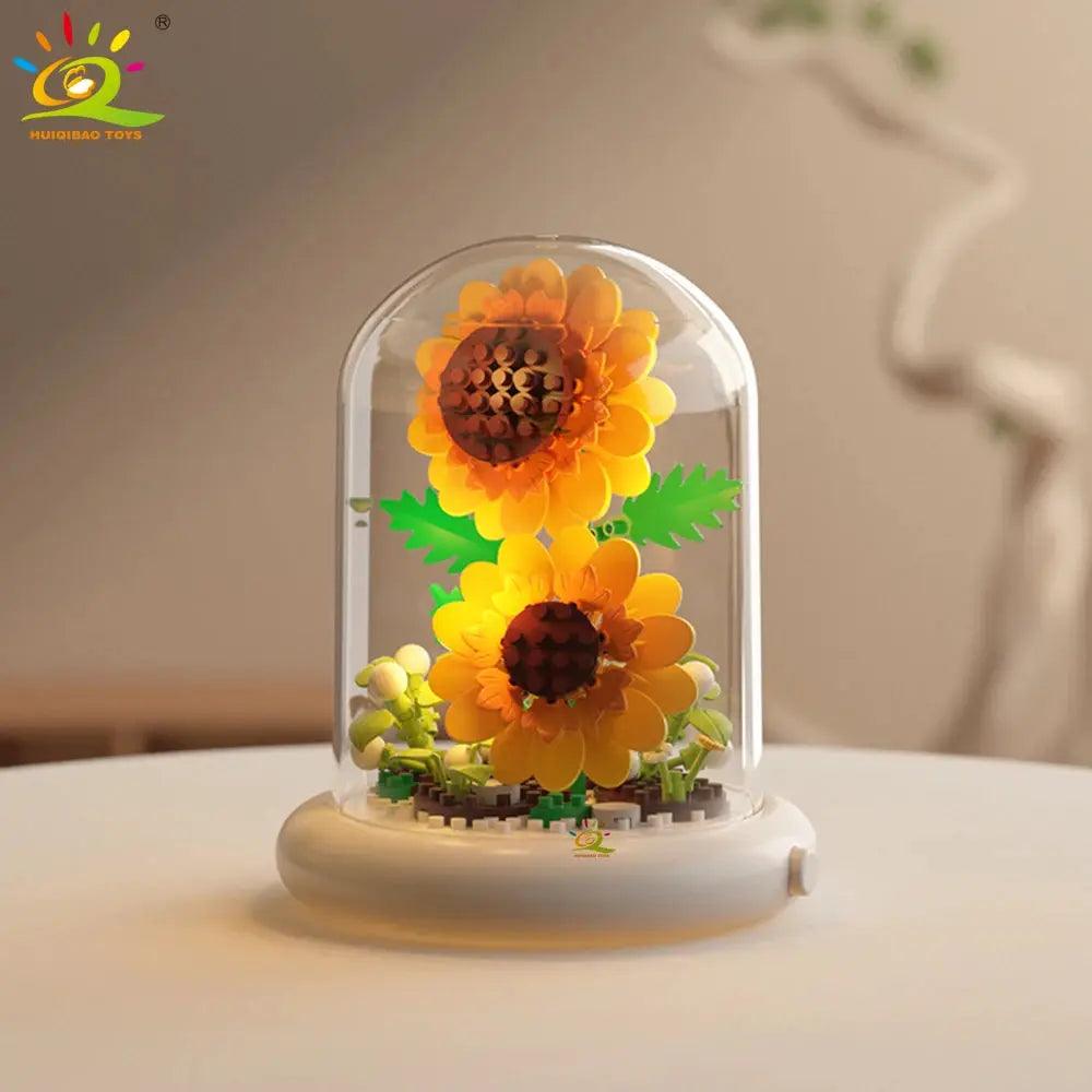  Lego Compatible Flower Bouquet Block Set Desk Display -  ToylandEU™