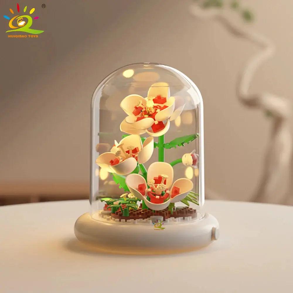  Lego Compatible Flower Bouquet Block Set Desk Display -  ToylandEU™