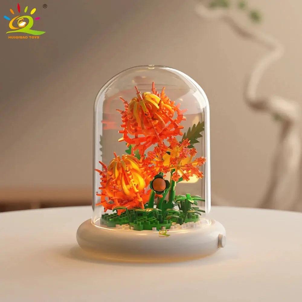  Lego Compatible Flower Bouquet Block Set Desk Display -  ToylandEU™