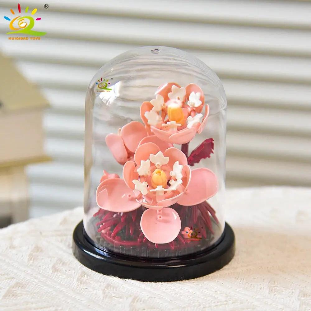  Lego Compatible Flower Bouquet Block Set Desk Display -  ToylandEU™
