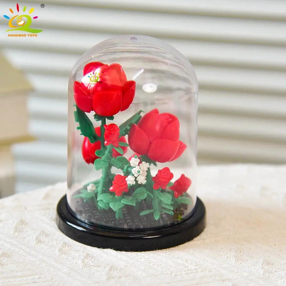  Lego Compatible Flower Bouquet Block Set Desk Display -  ToylandEU™