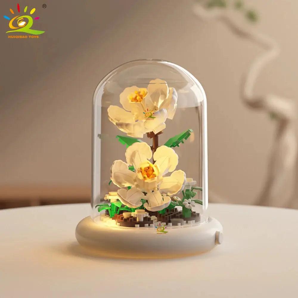  Lego Compatible Flower Bouquet Block Set Desk Display -  ToylandEU™