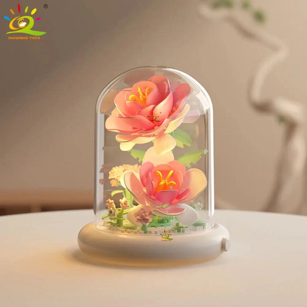  Lego Compatible Flower Bouquet Block Set Desk Display -  ToylandEU™