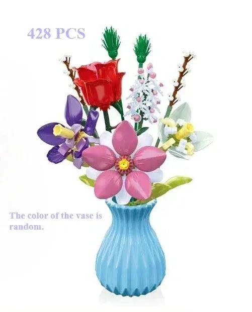  Lego Compatible Flower Bouquet Building Block Set Deco -  ToylandEU™