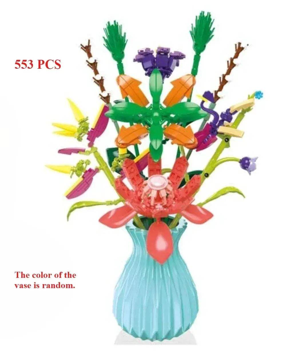 Lego Compatible Flower Bouquet Building Block Set for Home Decor - ToylandEU