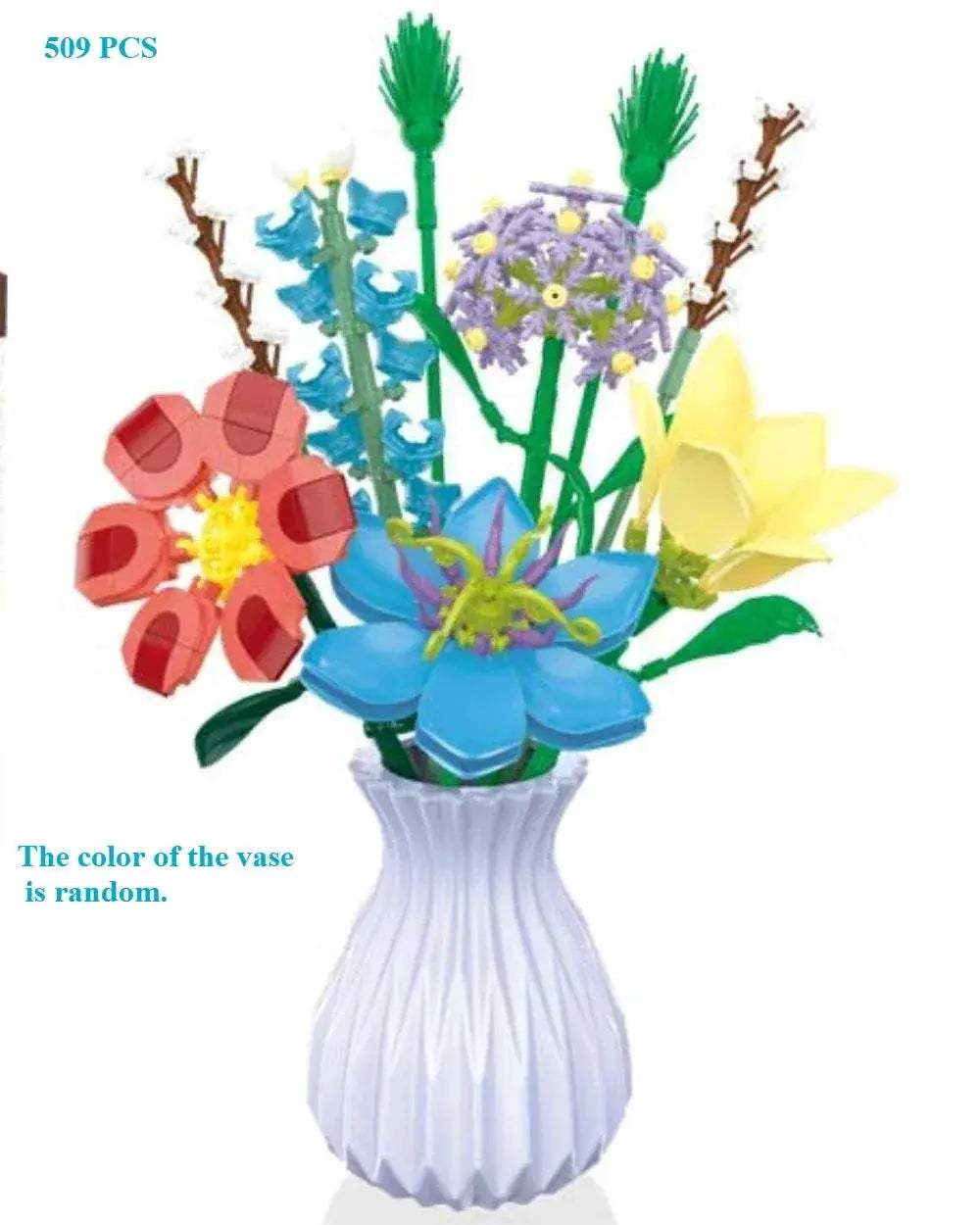 Lego Compatible Flower Bouquet Building Block Set for Home Decor - ToylandEU