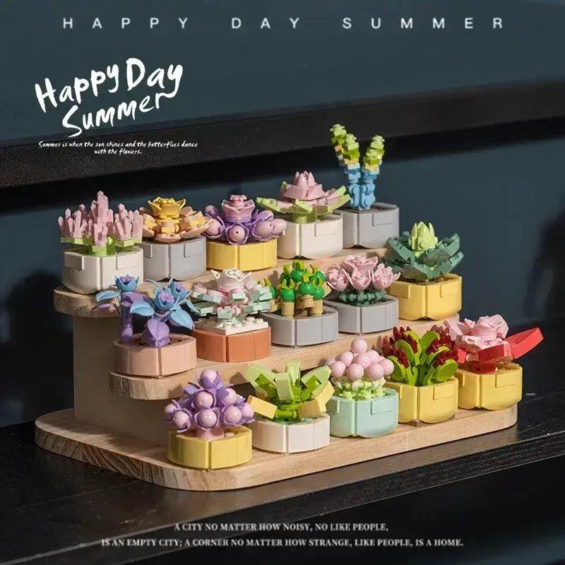  Lego Compatible Flower Bouquet MOC Blocks Realistic -  ToylandEU™