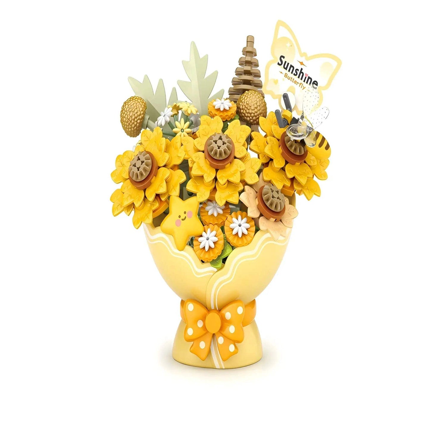  Lego Compatible Flower Building Blocks Xmas Decor Easy -  ToylandEU™
