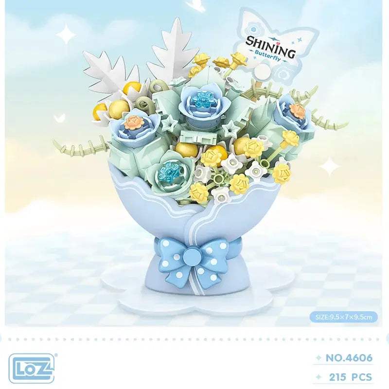  Lego Compatible Flower Building Blocks Xmas Decor Easy -  ToylandEU™