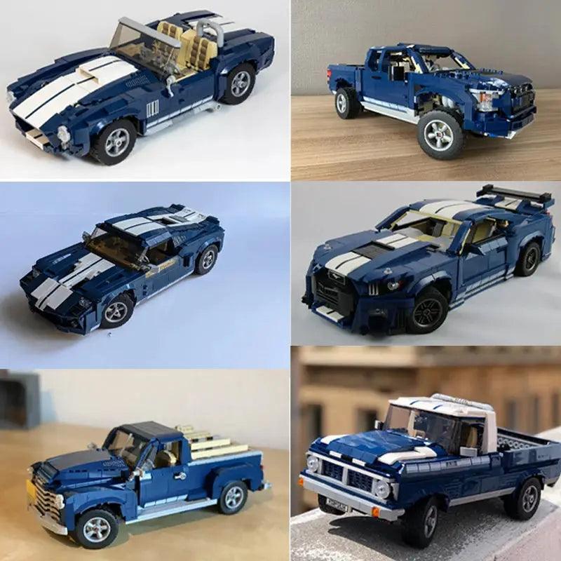  Lego Compatible Ford Mustang GT500 Convertible Kit -  ToylandEU™