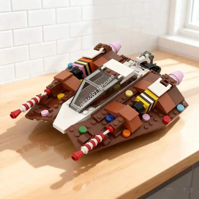  Lego Compatible Gingerbread Snowspeeder Educational Toy -  ToylandEU™