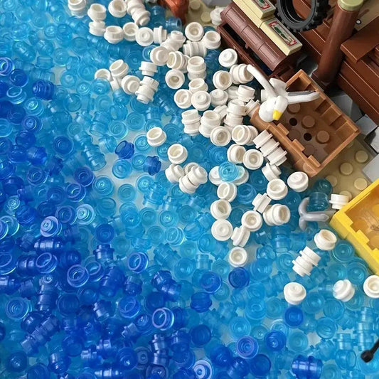  Lego Compatible Harbor Pier Set With Lighthouse -  ToylandEU™