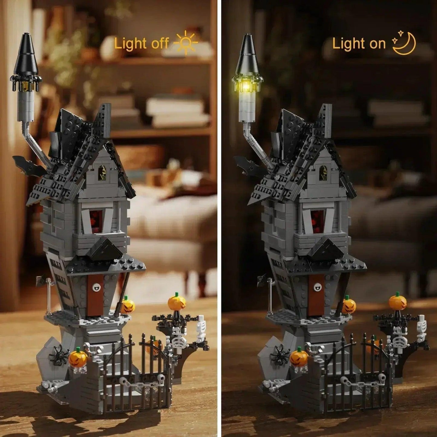  Lego Compatible Haunted Skeleton House Building Kit Pro -  ToylandEU™