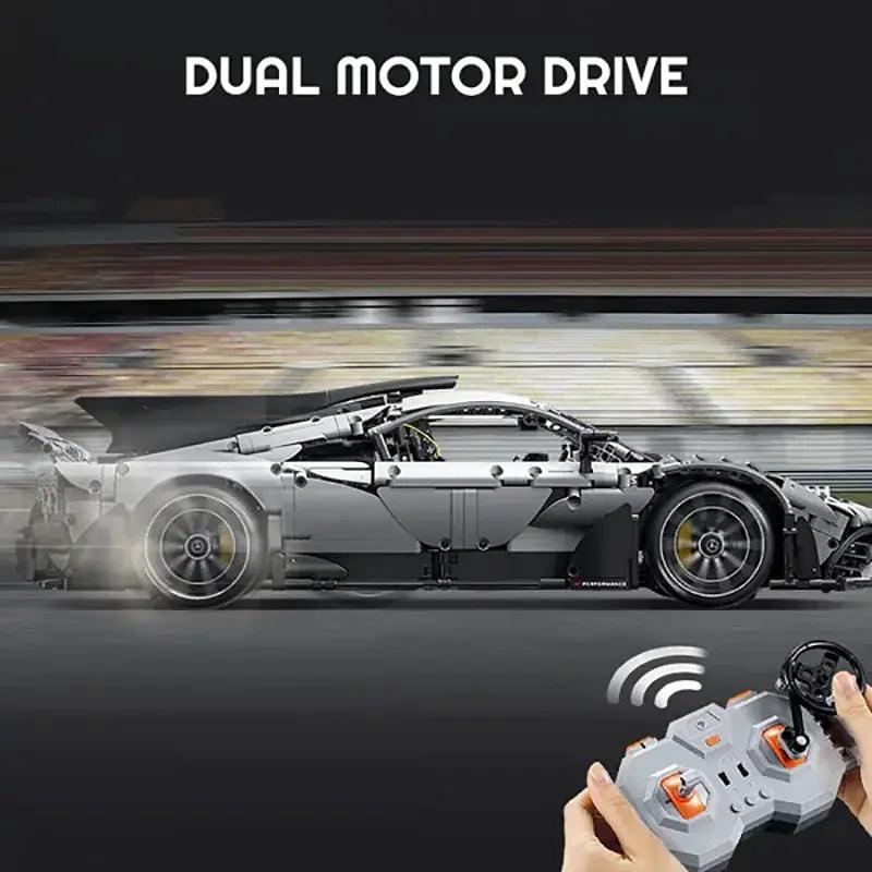  Lego Compatible Hypercar Brick Kit With Motor -  ToylandEU™