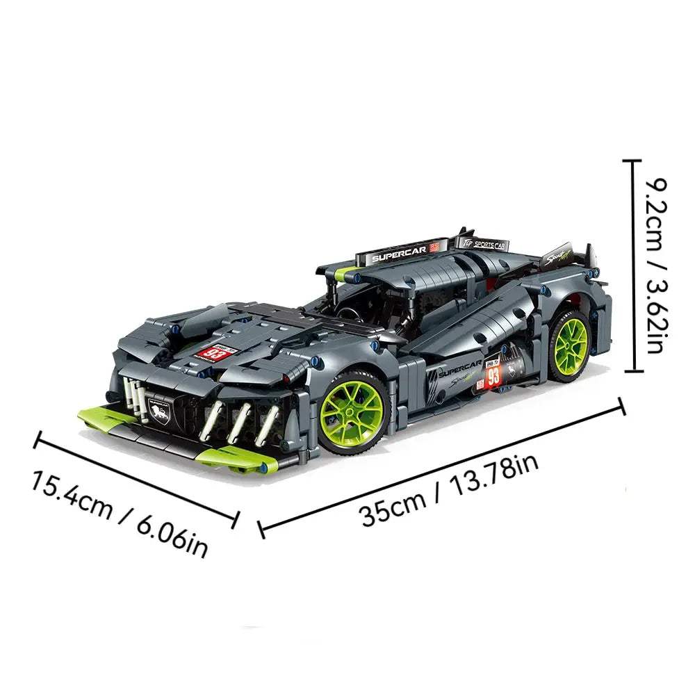  Lego Compatible Hypercar Building Blocks Set For Kids -  ToylandEU™