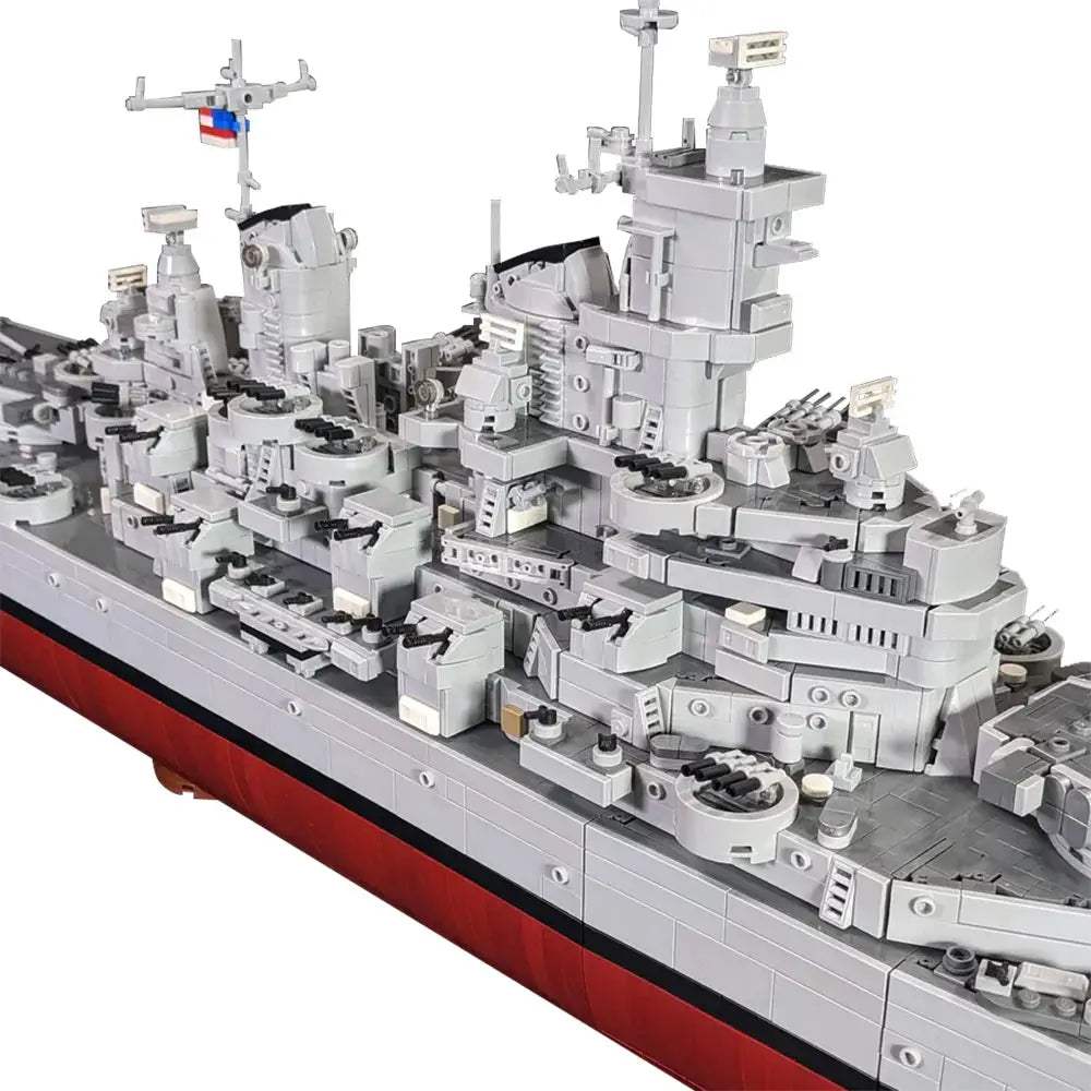  Lego Compatible Iowa Class Battleship MOC Gobricks -  ToylandEU™
