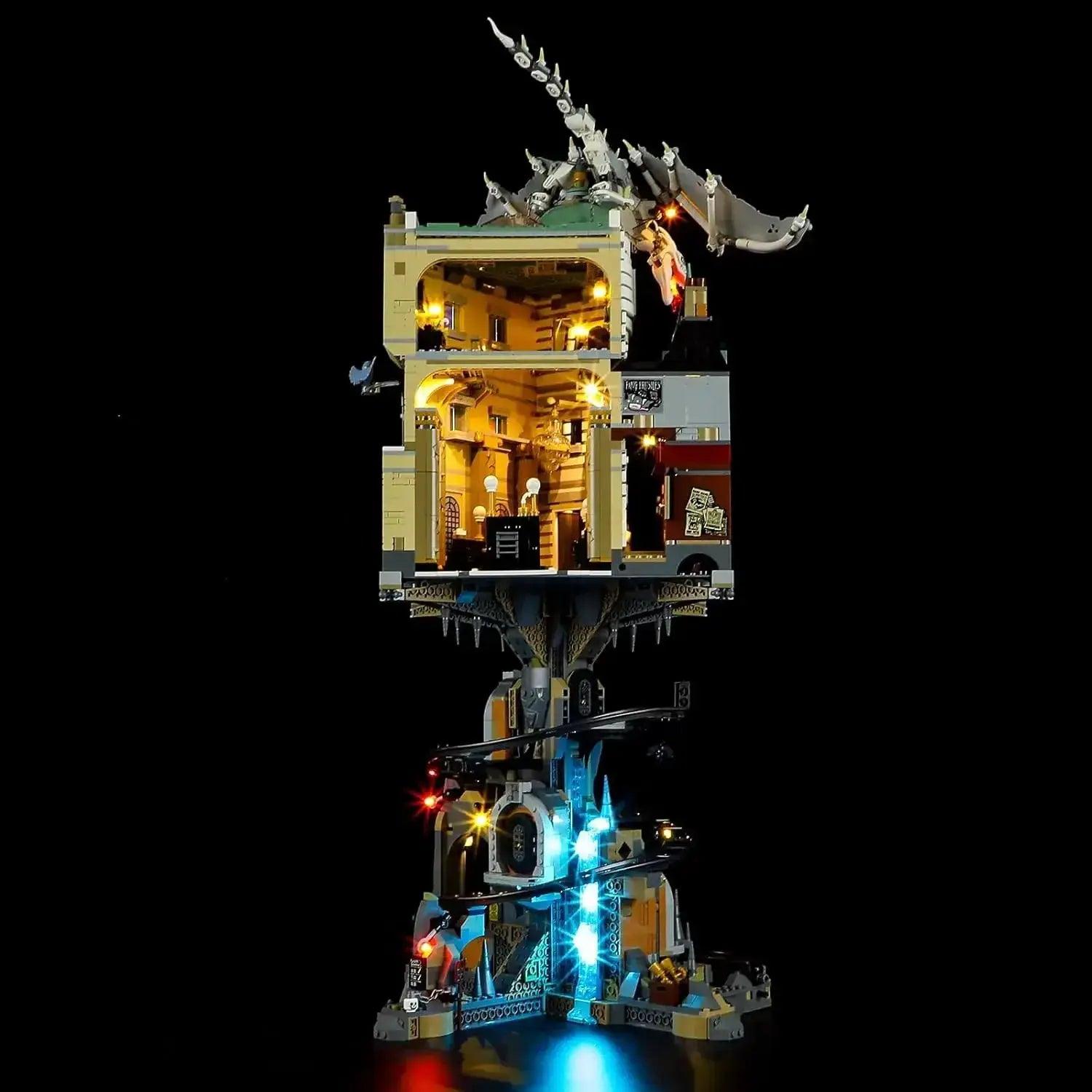  Lego Compatible LED Light Gringotts Wizarding Bank -  ToylandEU™