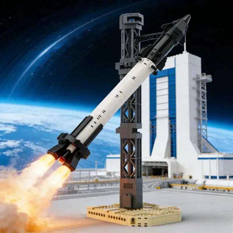 Lego Compatible Little Starship Educational Building Blocks For Kids - ToylandEU