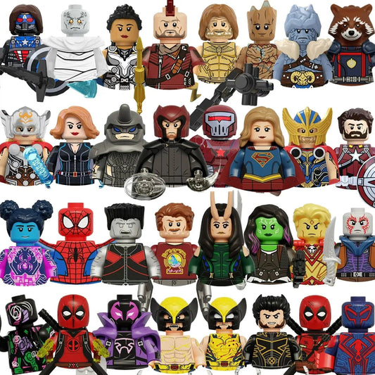  Lego Compatible Marvel Mini Figures Set Unisex Gift -  ToylandEU™