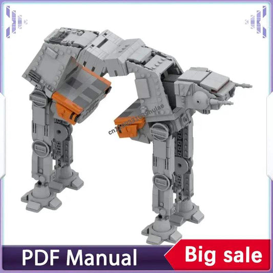 Retractable AT Style Walker Building Blocks Heavy Interstellar Mecha MOC Bricks Creative Collection Decor Gift - ToylandEU