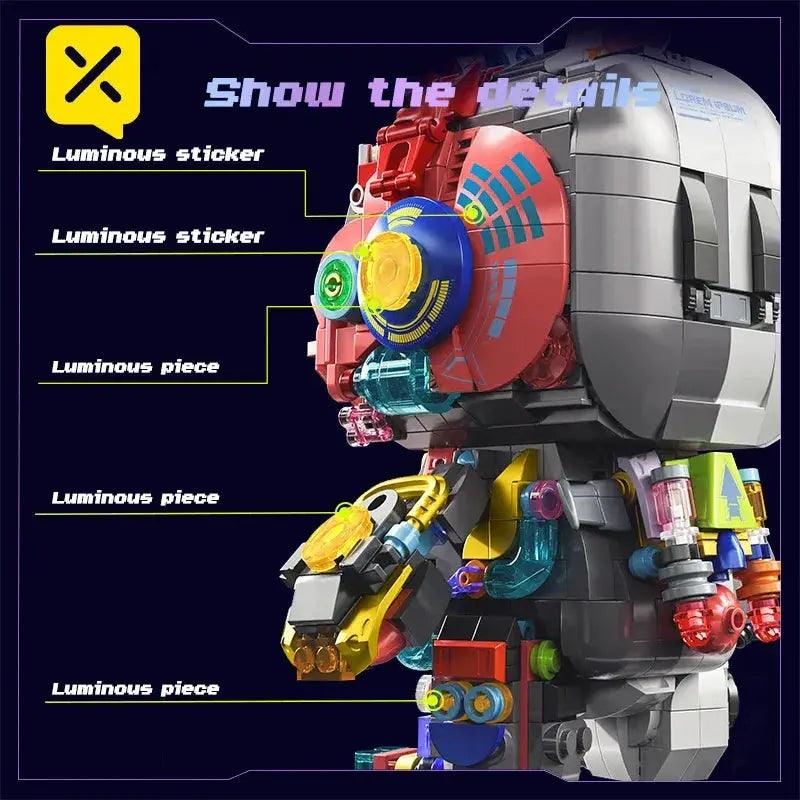  Lego Compatible Mechanical Rabbit Building Blocks Smart -  ToylandEU™