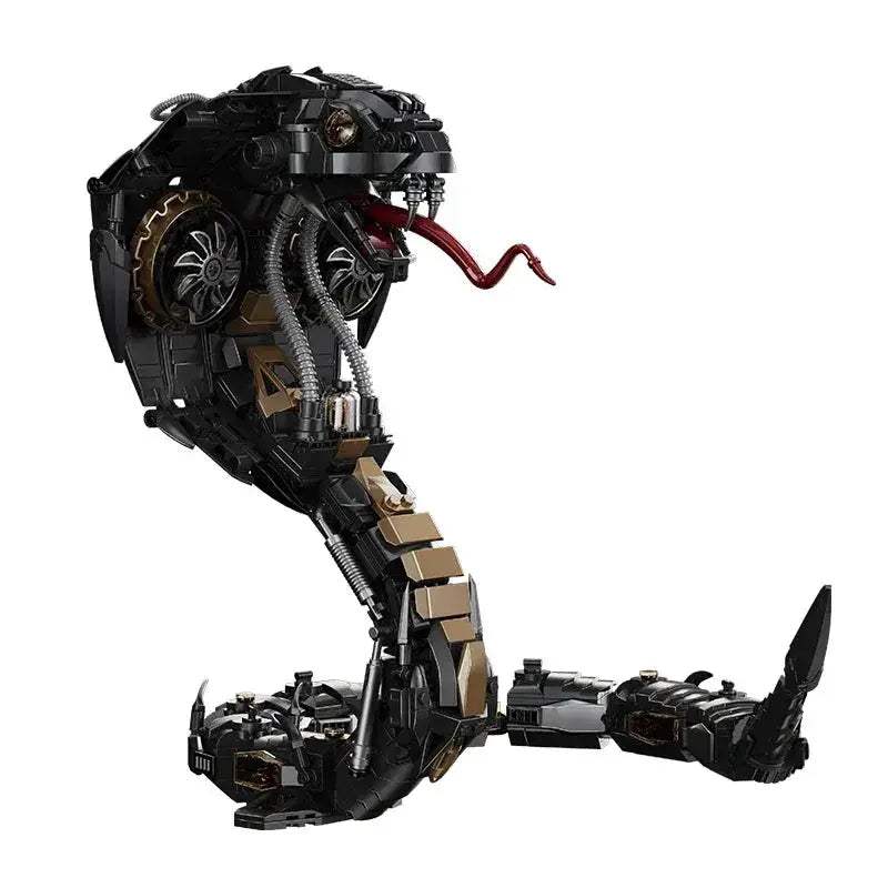 Lego Compatible Mechanical Snake Building Blocks Kit Over 1000 Pieces - ToylandEU