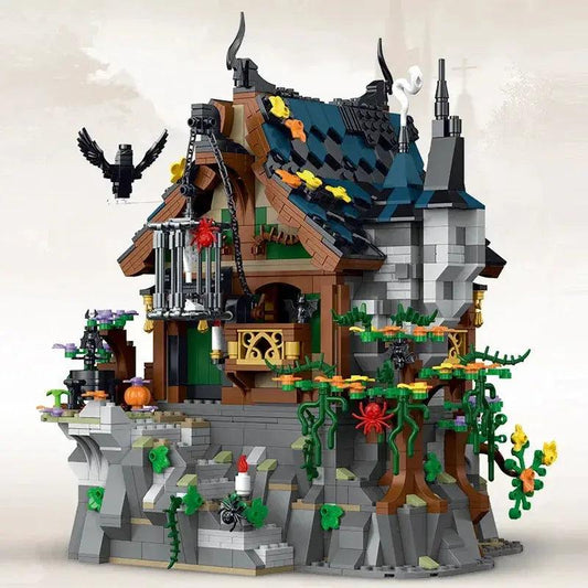  Lego Compatible Medieval Witch House Building Set For Kids -  ToylandEU™