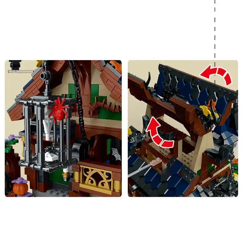  Lego Compatible Medieval Witch House Building Set For Kids -  ToylandEU™