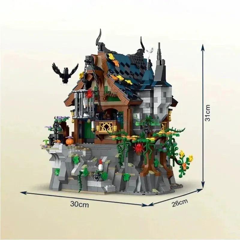  Lego Compatible Medieval Witch House Building Set For Kids -  ToylandEU™