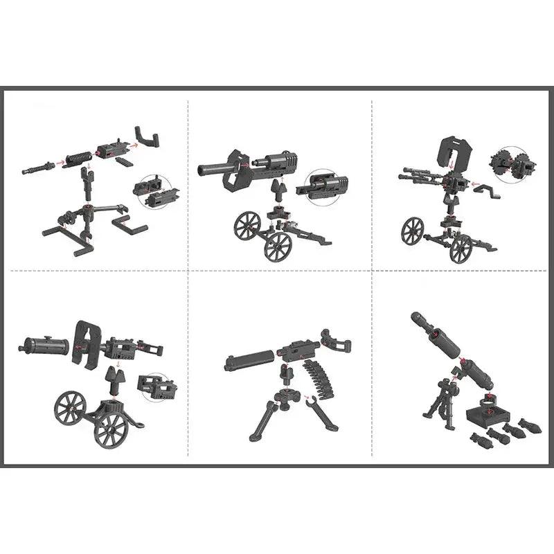  Lego Compatible Military Building Blocks Army Toys Pro -  ToylandEU™