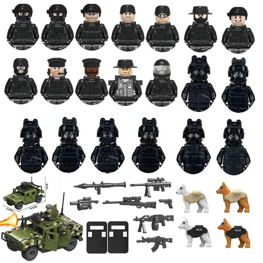  Lego Compatible Military Building Blocks Army Toys Pro -  ToylandEU™