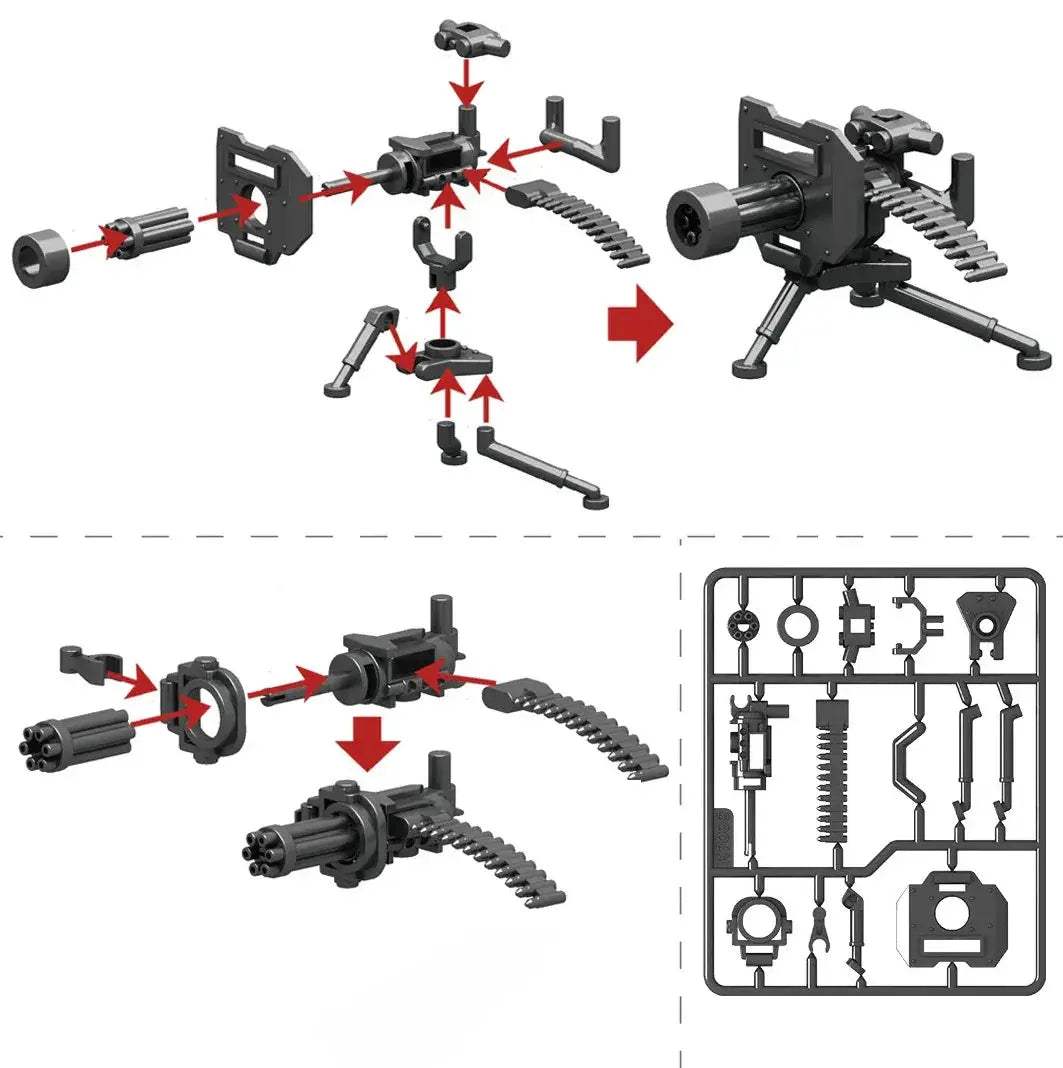 Lego Compatible Military Building Blocks Set With Off Road Vehicle - ToylandEU
